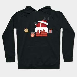 Santa Claus in Chimney Hoodie